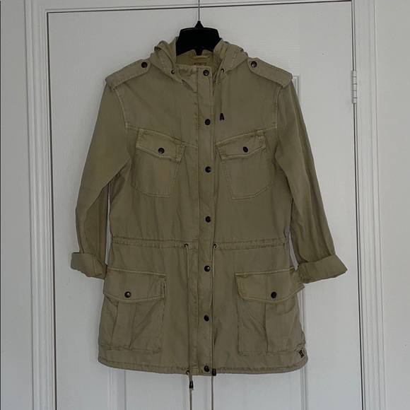 Talula washed stone beige Trooper Utility jacket - Picture 3 of 14